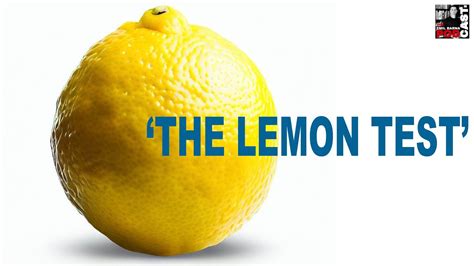 lemon drop test extraversion|the lemon test reviews.